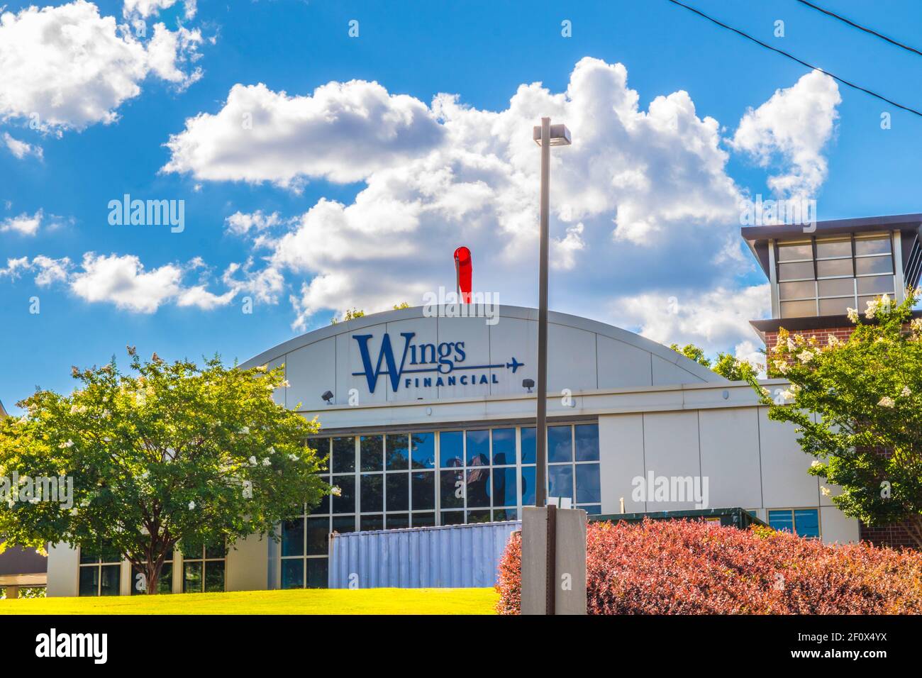 Atlanta, Ga / USA 07 23 20 Wings Financial building Stock Photo Alamy