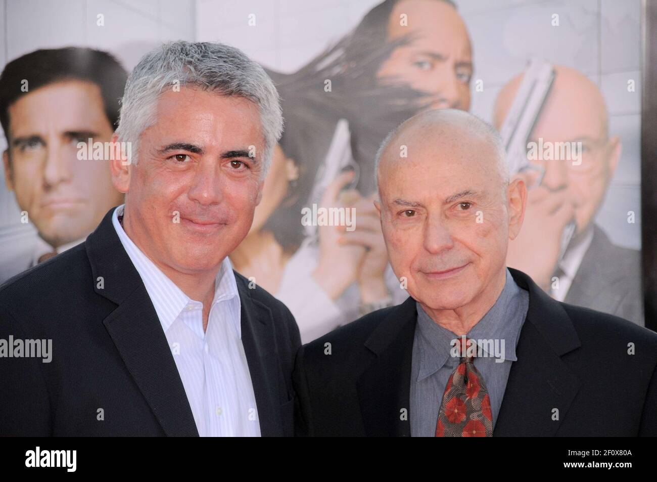 Alan Arkin (R) and his son Adam Arkin. 16 June 2008 - Westwood ...