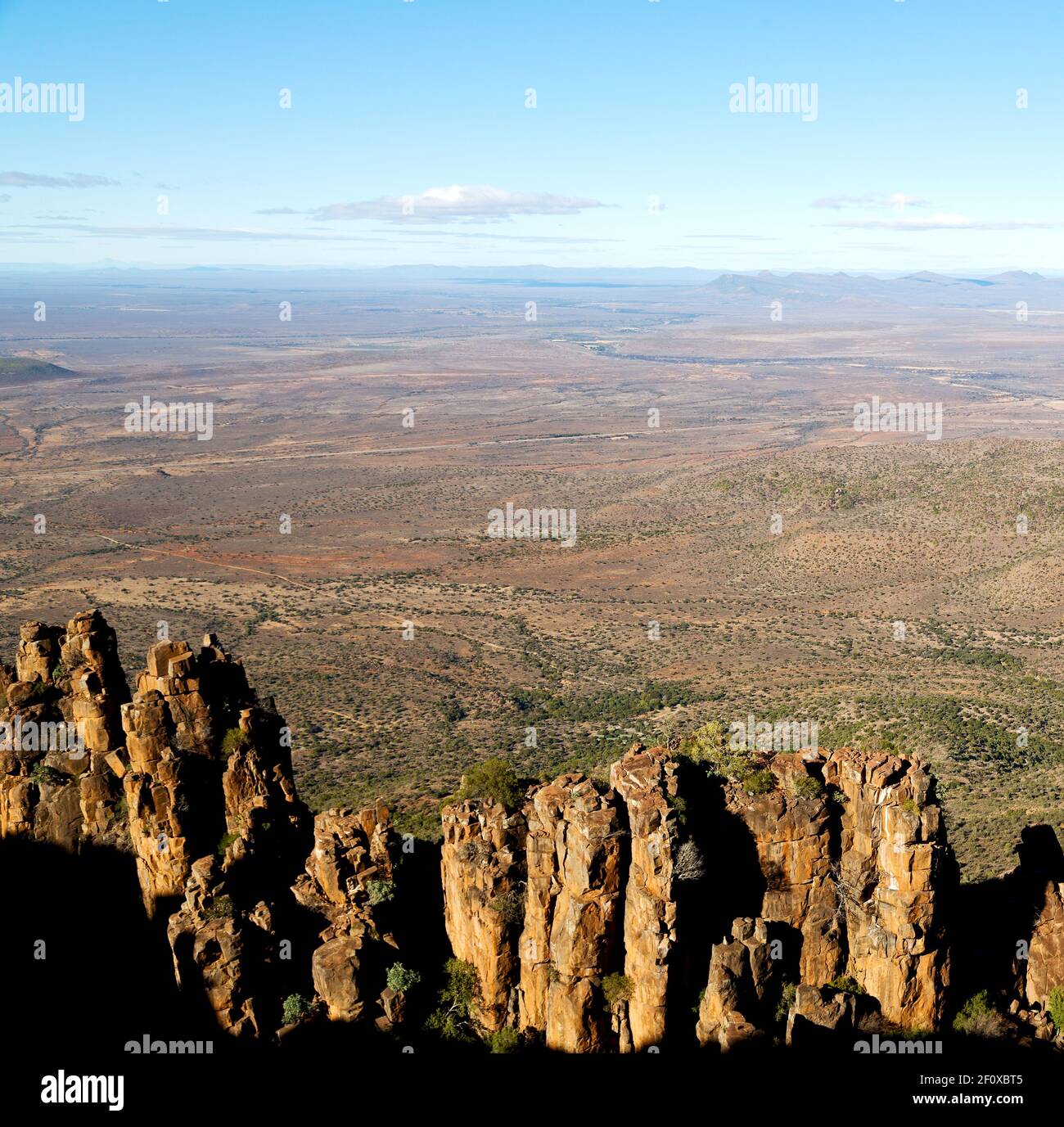 In south africa valley of desolation Stock Photo - Alamy