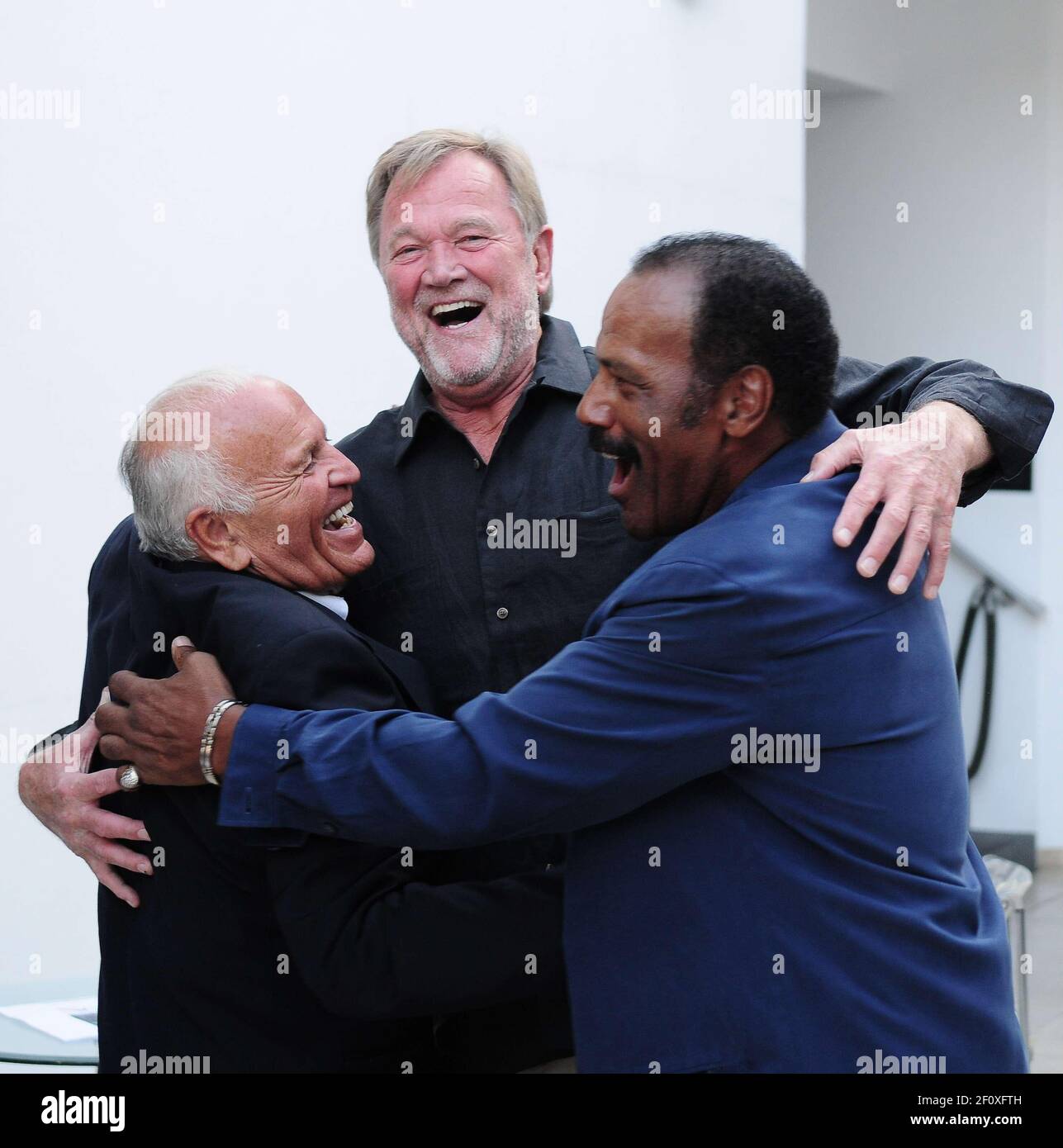 Enzo G. Castellari, Fred Williamson and Bo Svenson. 29 July 2008 ...