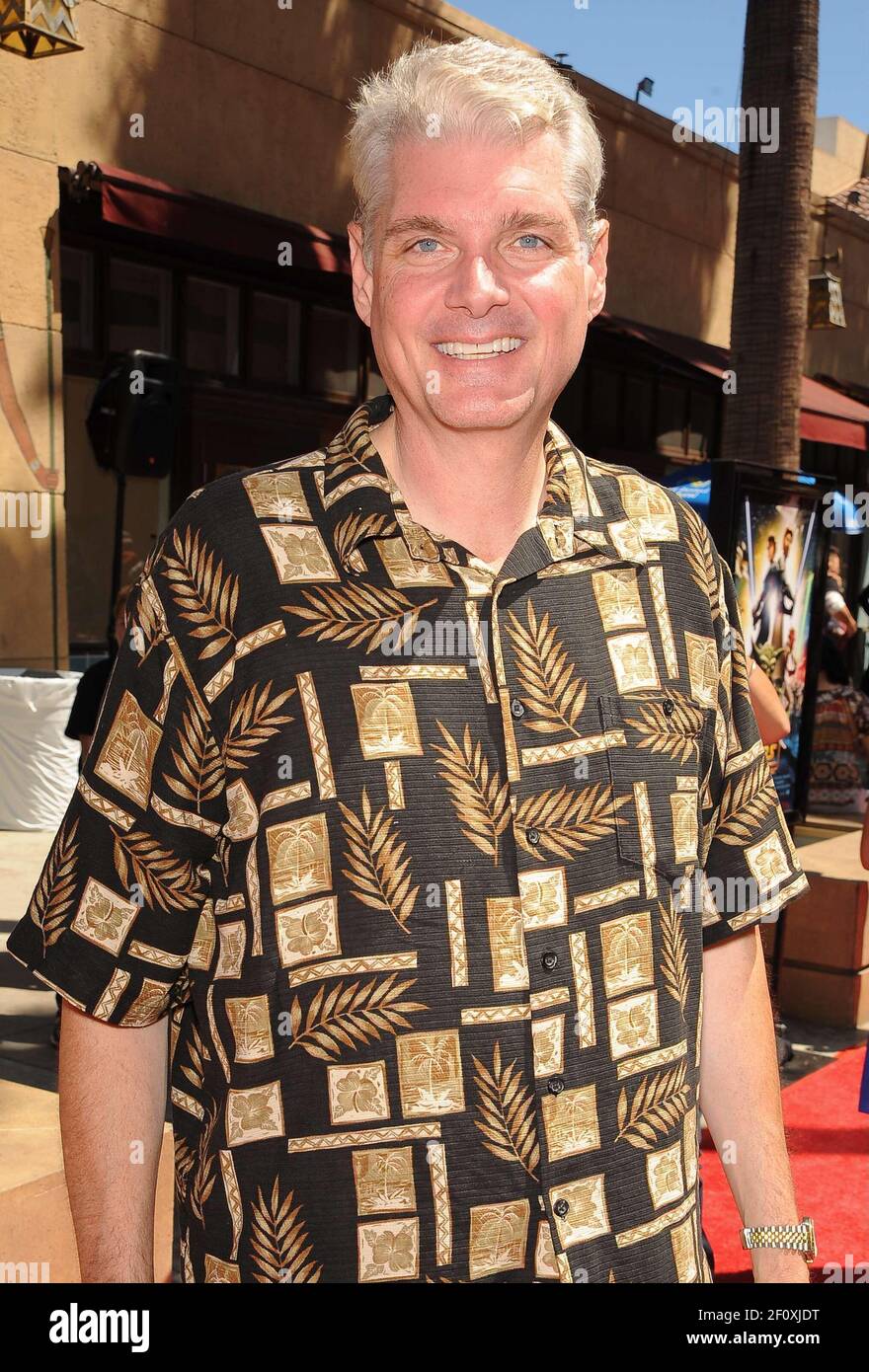 Tom Kane. 10 August 2008 Hollywood, California. Warner Bros. US