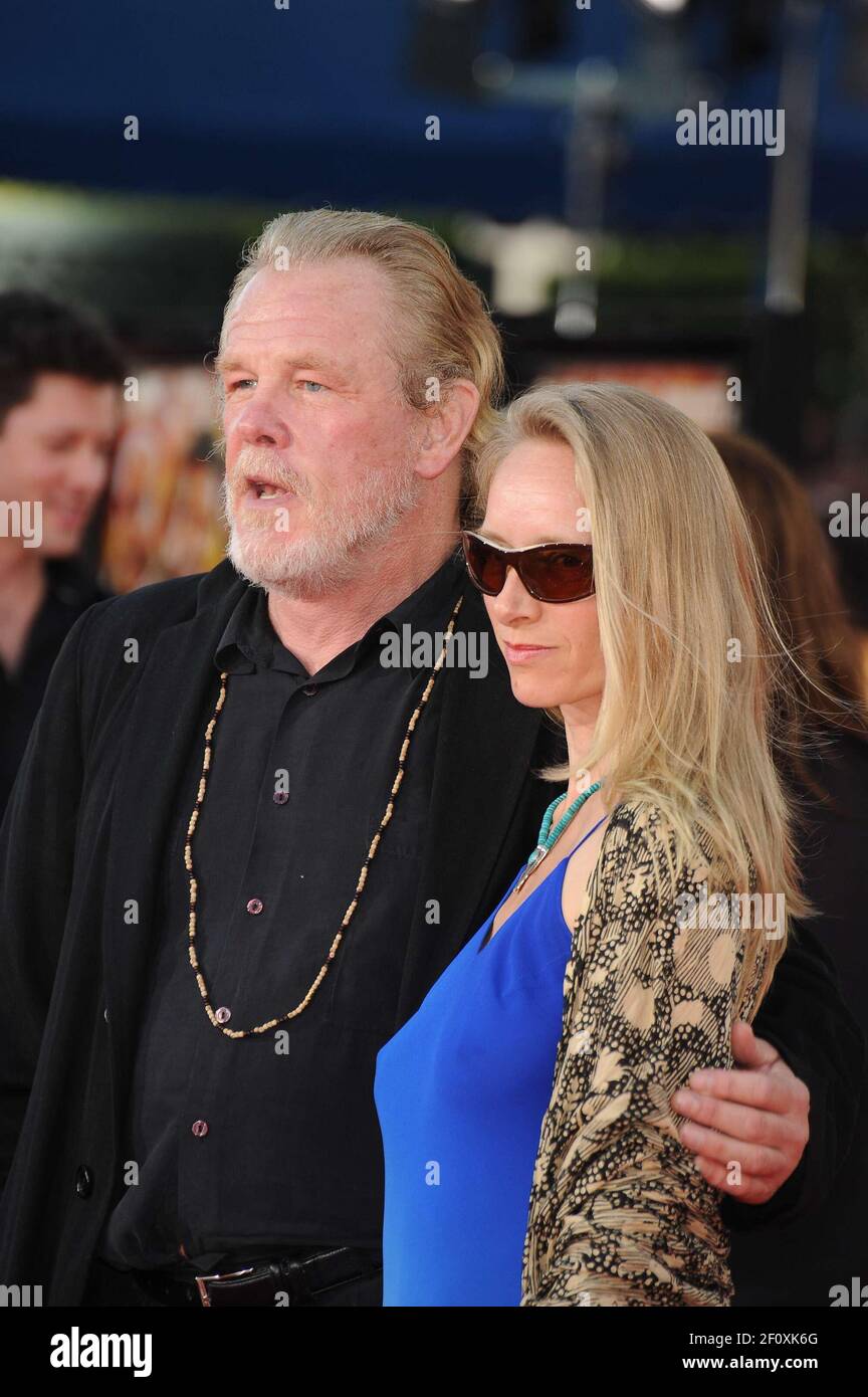 Nick Nolte and Clytie Lane. 11 August 2008 - Westwood, California