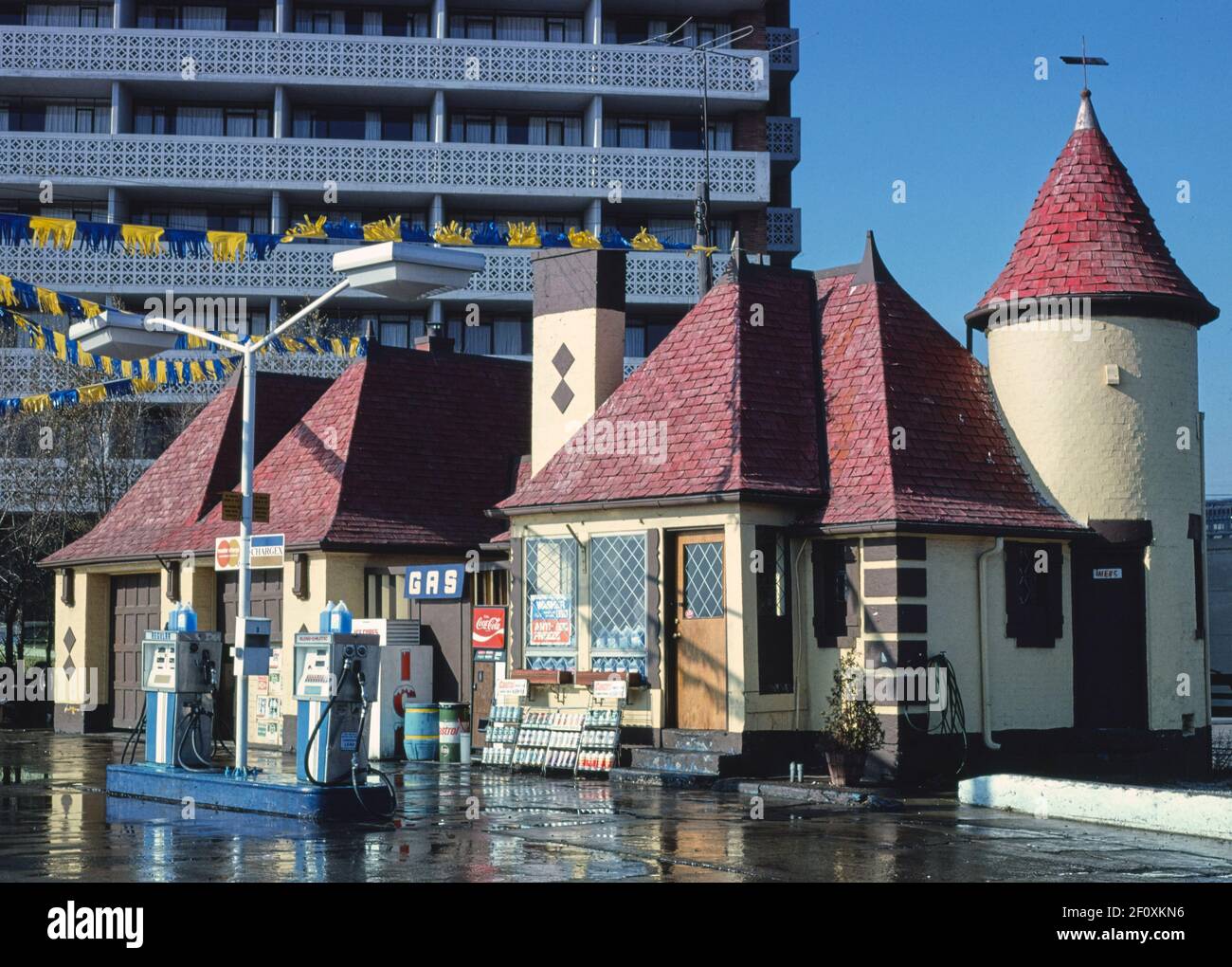 Premium gas station (formerly Joy gas station) Lakeshore Boulevard
