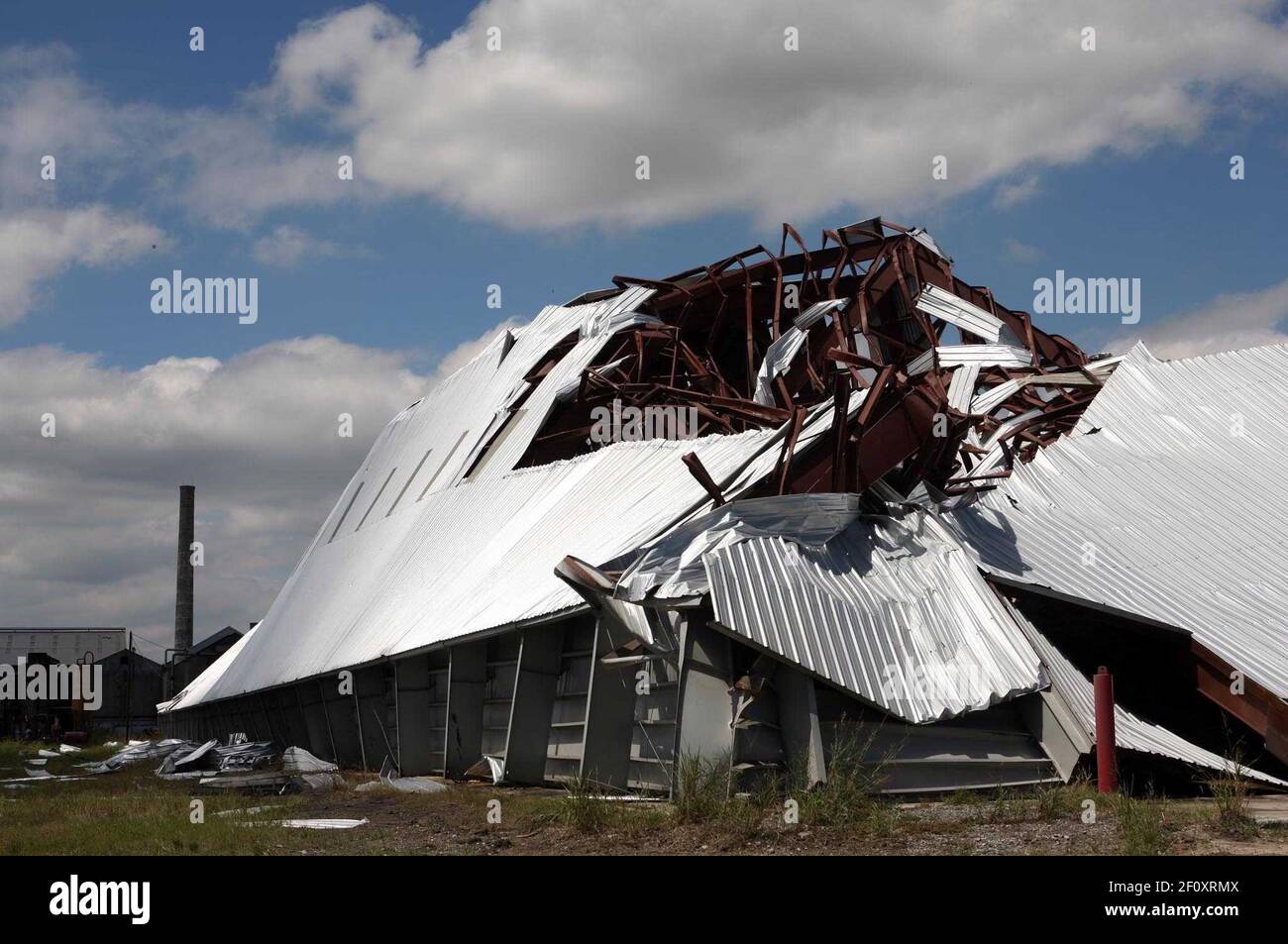05 September 2008 White Castle, Iberville Parish, Louisiana Post Hurricane Gustav