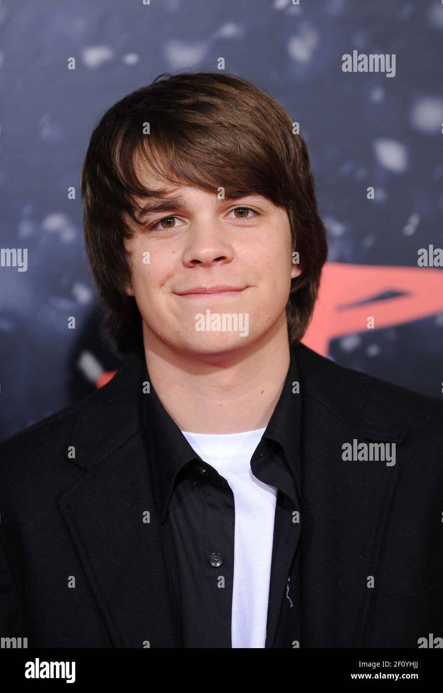 Johnny Simmons. 17 December 2008, Hollywood, California. Lionsgate ...