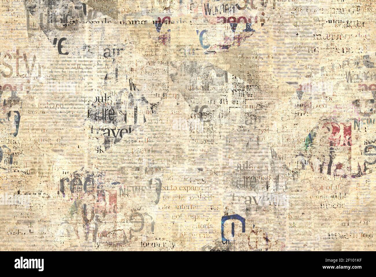 Newspaper paper grunge aged newsprint seamless pattern. Vintage old  newspapers template texture, Stock Photo, Picture And Low Budget Royalty  Free Image. Pic. ESY-062148655