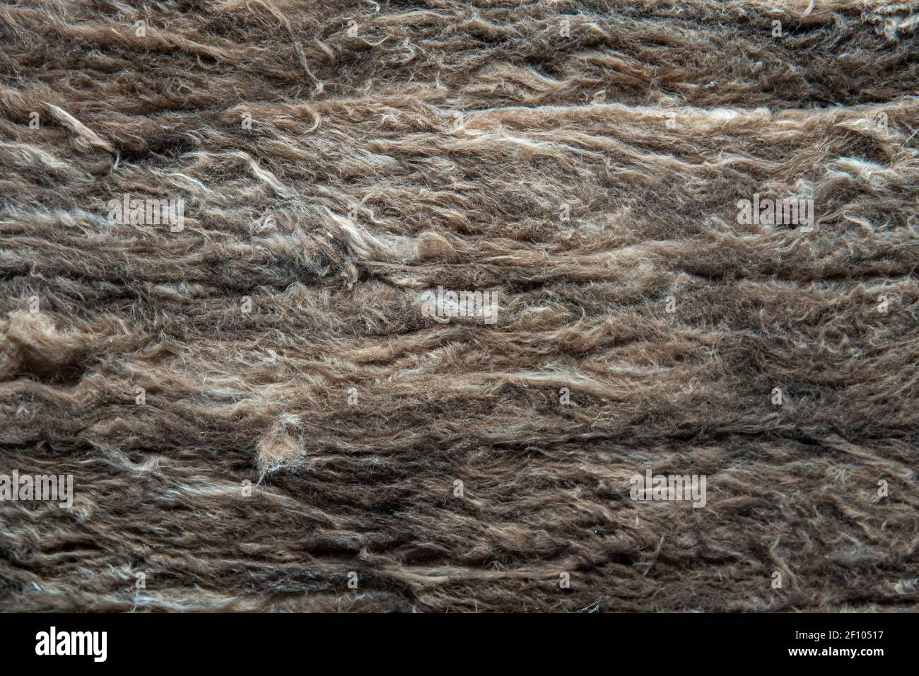 Close up of Insulation Fiber for thermal insulation. Recycle material