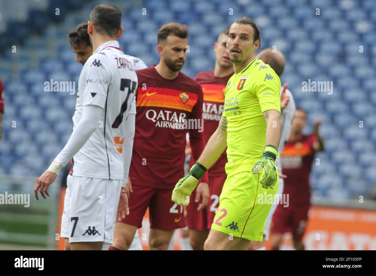 Italian Serie A: Genoa Cfc Vs As Roma - Dreamstime