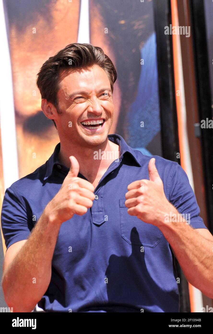Hugh jackman hugh jackman hand hi res stock photography and images Alamy