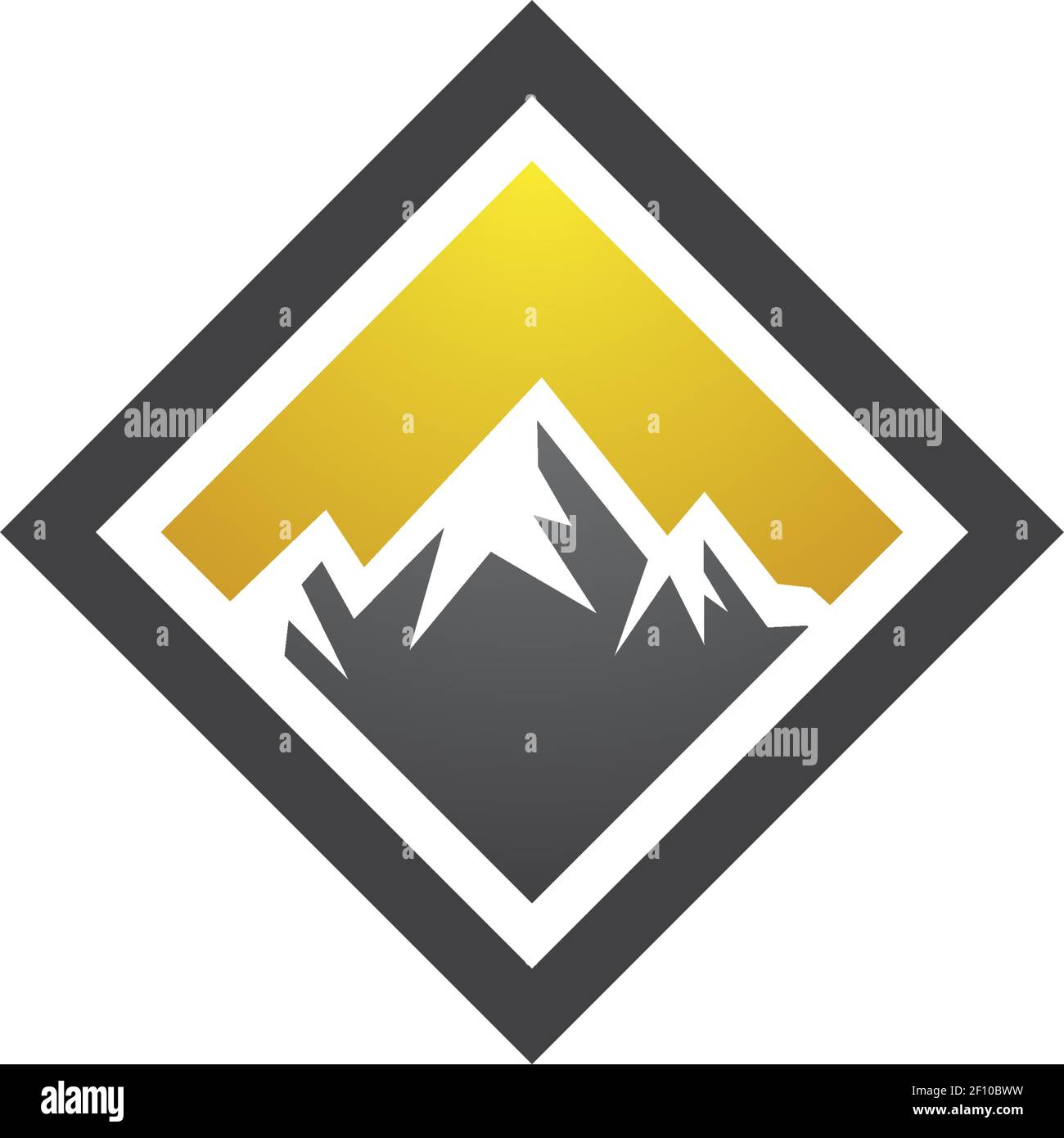 Mountain Logo template vector icon illustration design Stock Vector ...