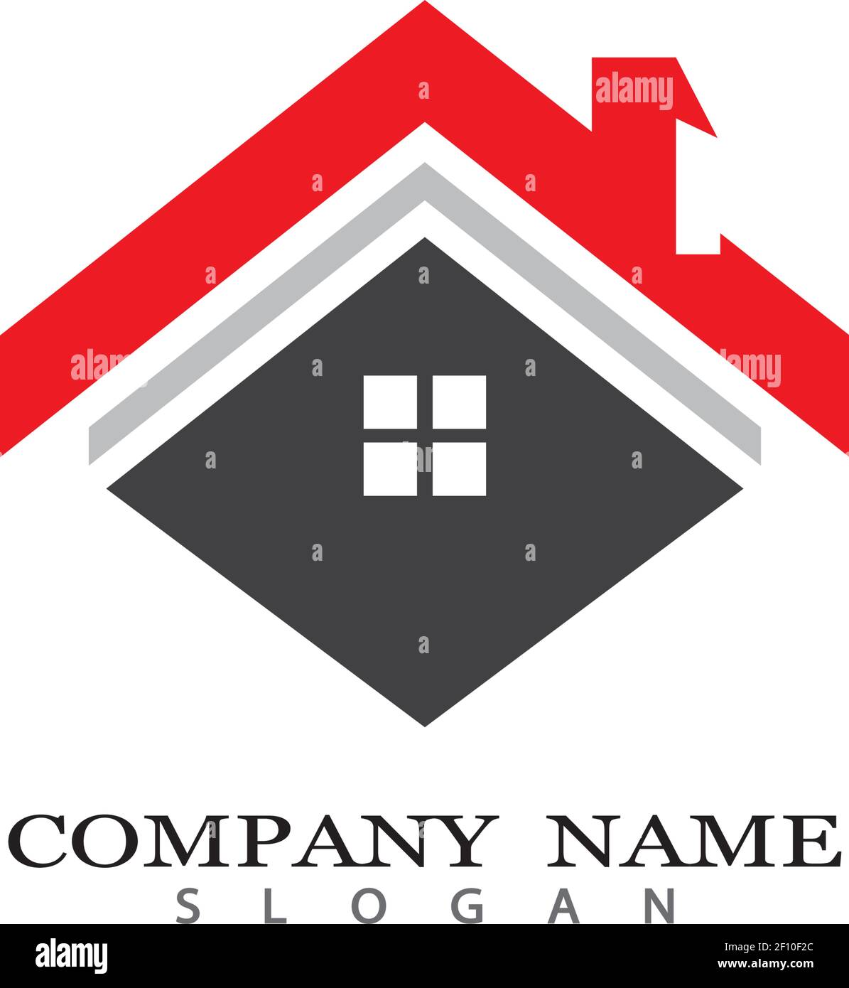 Property Logo Template vector icon illustration design Stock Vector ...