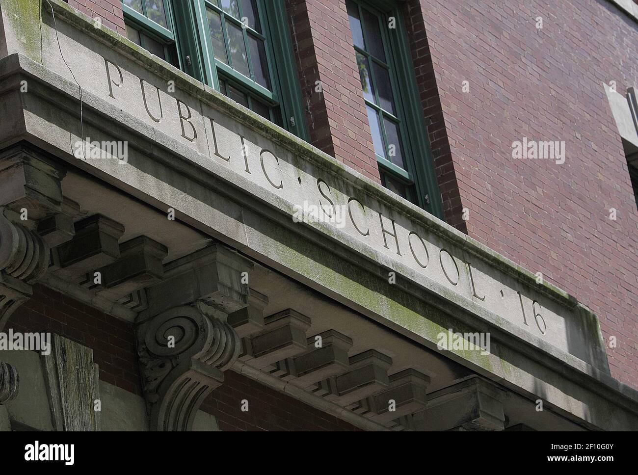 15 May 2009 - Queens, New York, NY - An outside view of PS 16Q. It was ...
