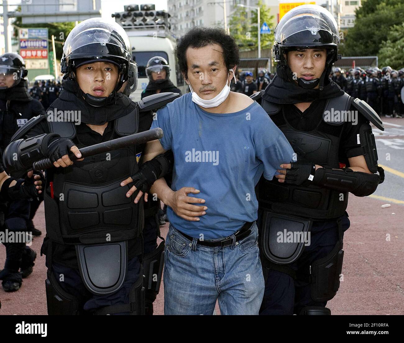 Korean Riot Police