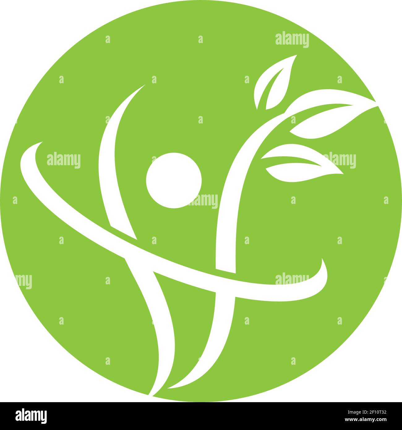 Healthy Life Logo template vector icon illustration design Stock Vector ...