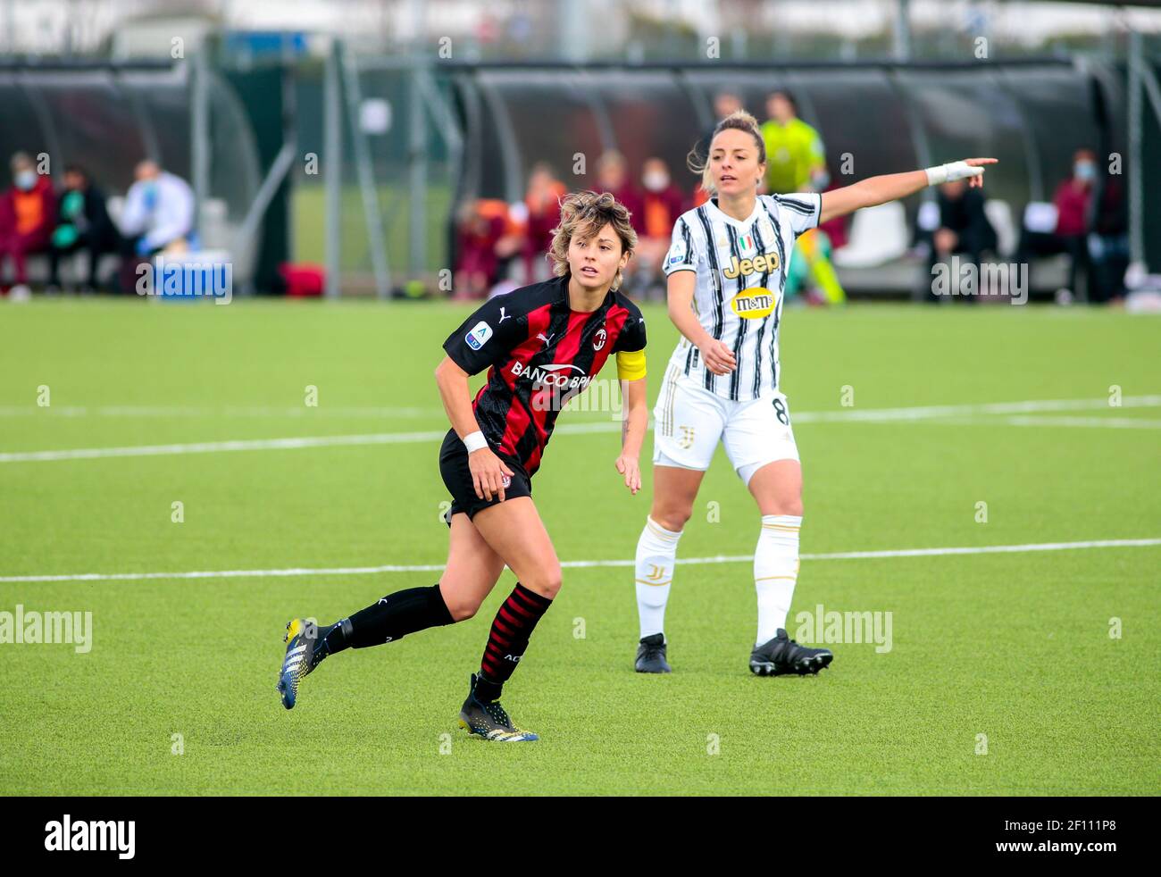 JUVENTUS WOMEN - AC MILAN WOMEN Stock Photo