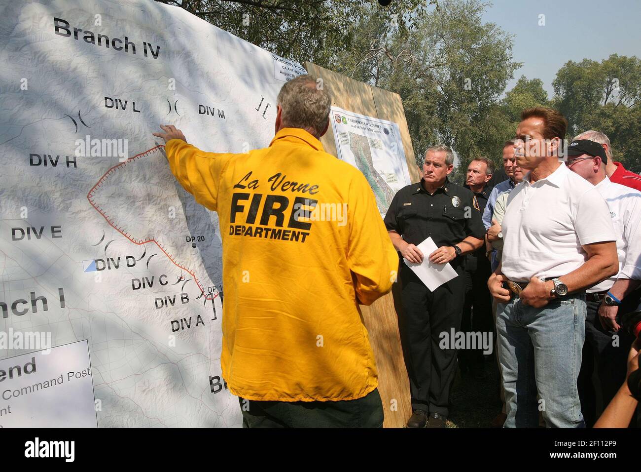 30 August 2009 La Canada Flintridge, California Govenor Arnold