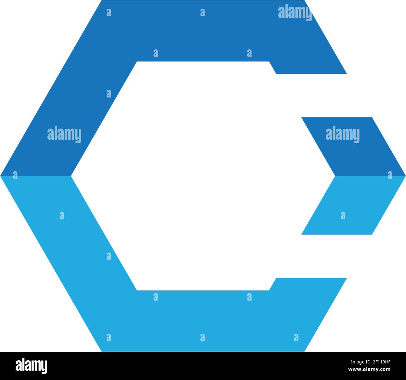 C letter logo vector icon illustration design Stock Vector Image & Art ...