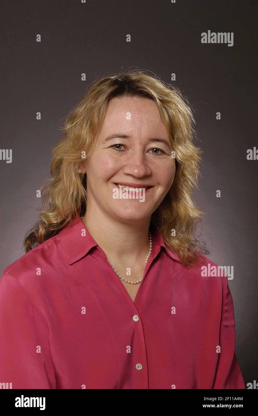 05 October 2009 - Carol W. Greider, PhD, of the Johns Hopkins University School of Medicine in Baltimore, MD. Greider, seen here in a handout photo, was awarded one-third of The Nobel Prize in Physiology or Medicine 2009 'for the discovery of how chromosomes are protected by telomeres and the enzyme telomerase.' Photo Credit: Sipa Press/0910052051 Stock Photo