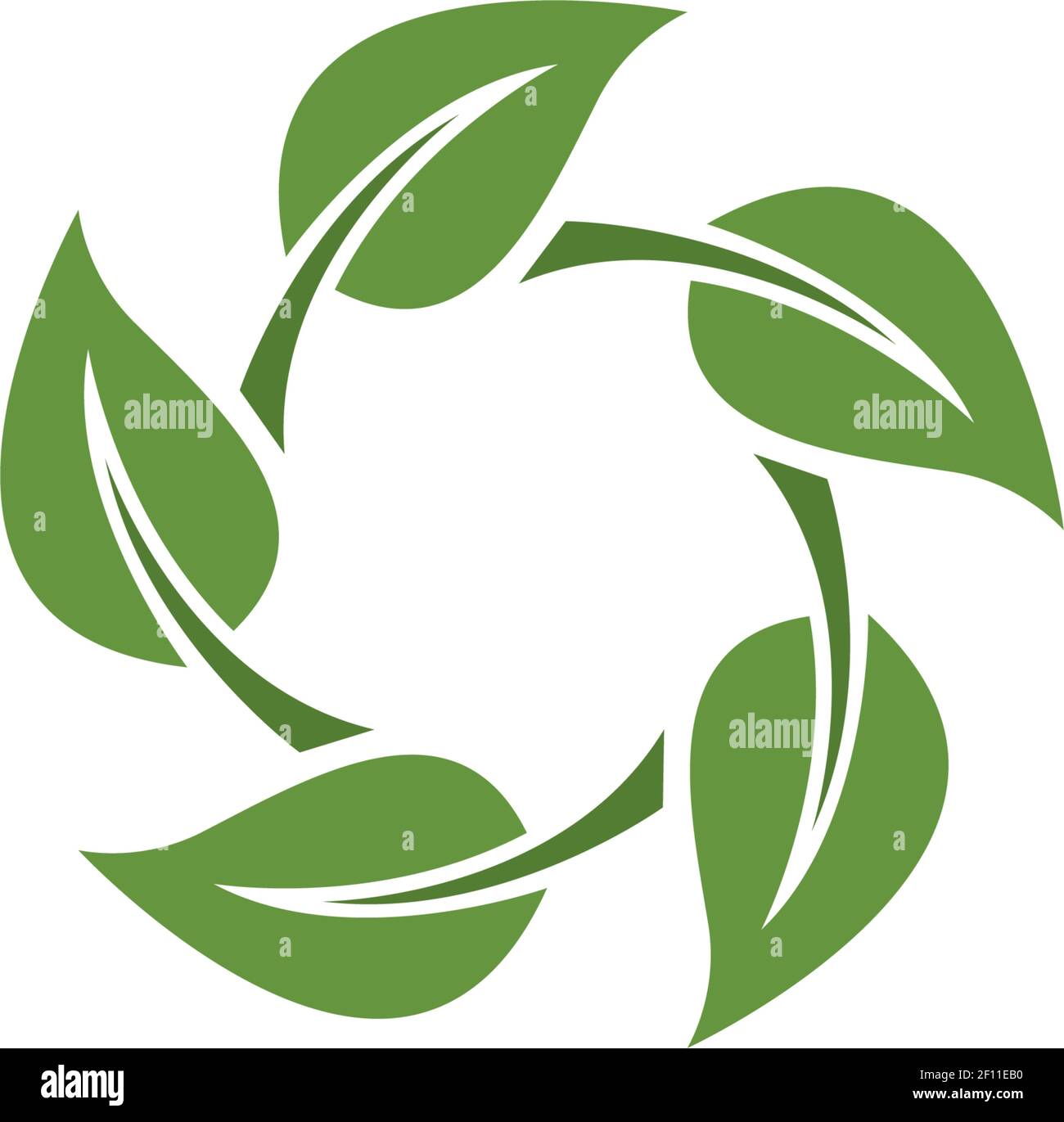 Logos of green leaf ecology nature element vector icon Stock Vector ...