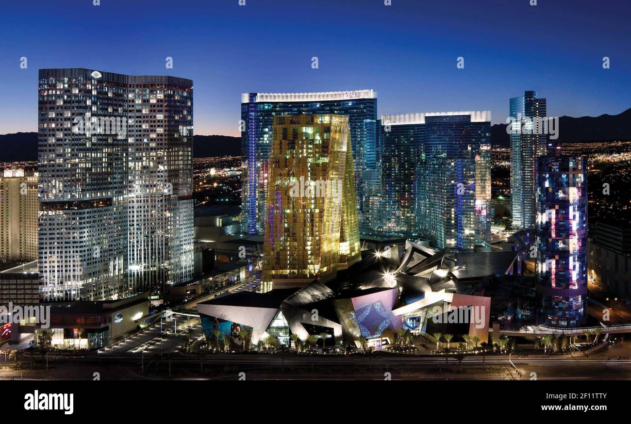 City Center is an $8.5 Billion dollar complex containing ARIA Resort &  Casino, Mandarin Oriental, Las Vegas, the astonishing Crystals retail and  entertainment district, Vdara Hotel & Spa, The Harmon Hotel, and