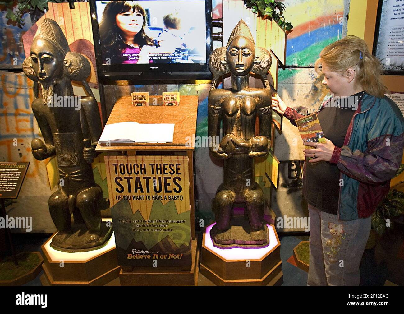 Tammy Mace, living at Fort Eustis with her husband Tom, visits the