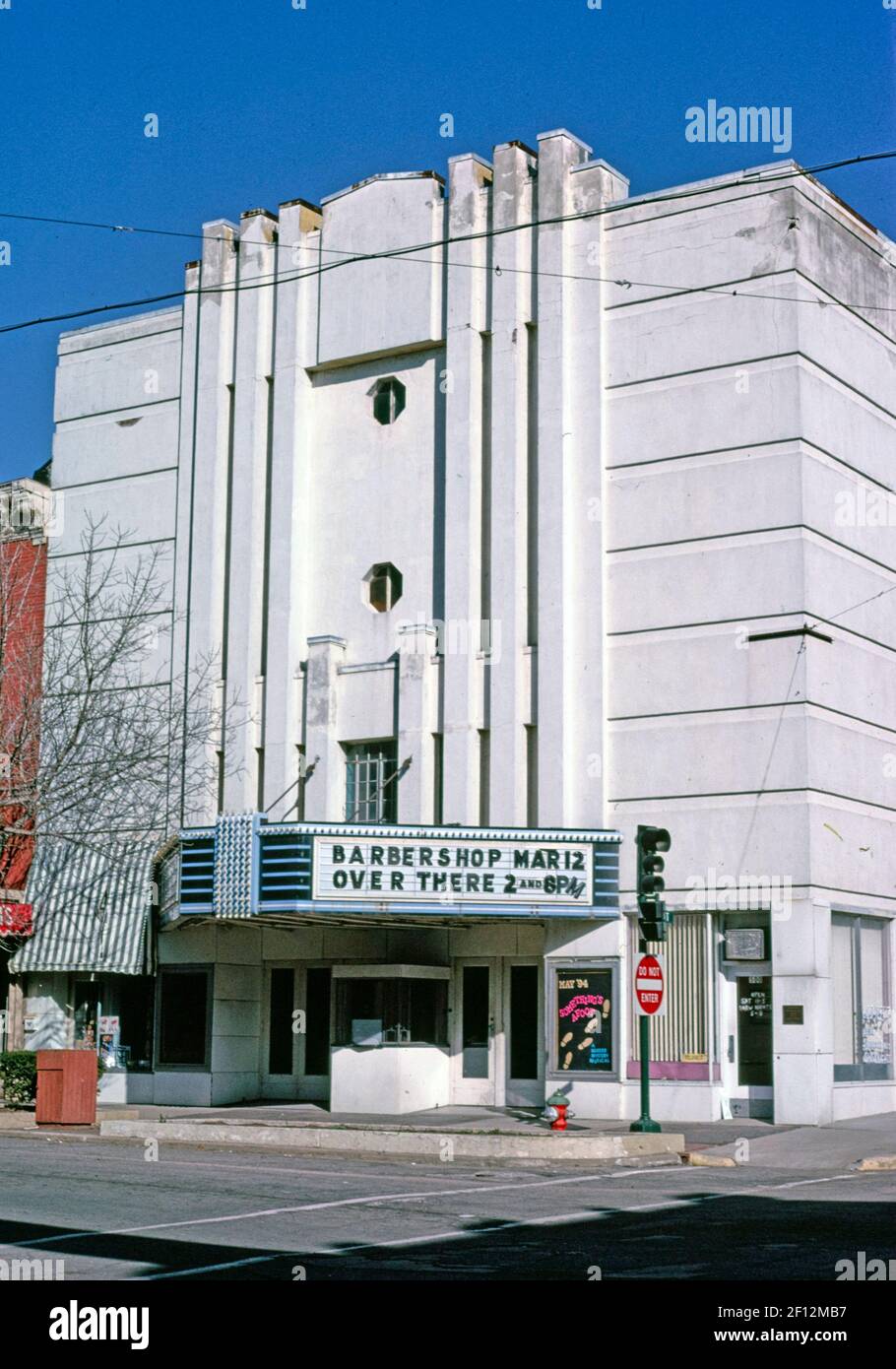 Theater 5th Street Leavenworth Kansas ca. 1994 Stock Photo Alamy