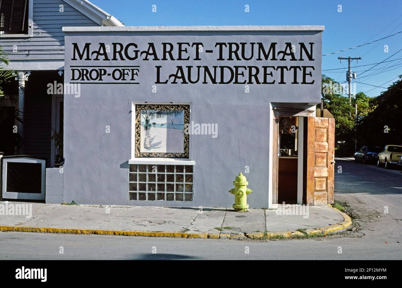 "1980s United States Truman Laundromat (""Margaret Truman Launderette