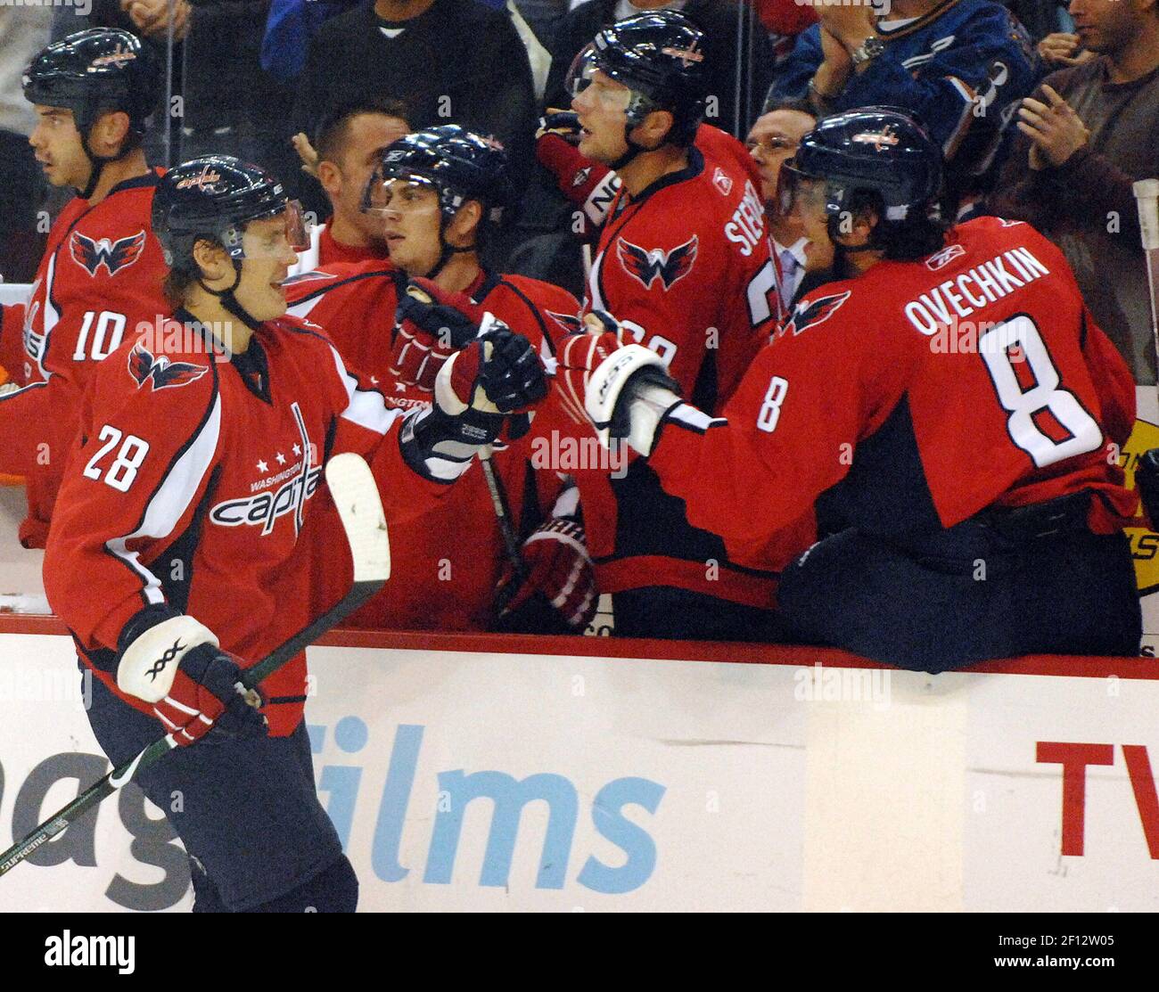 The Washington Capitals' Alexander 