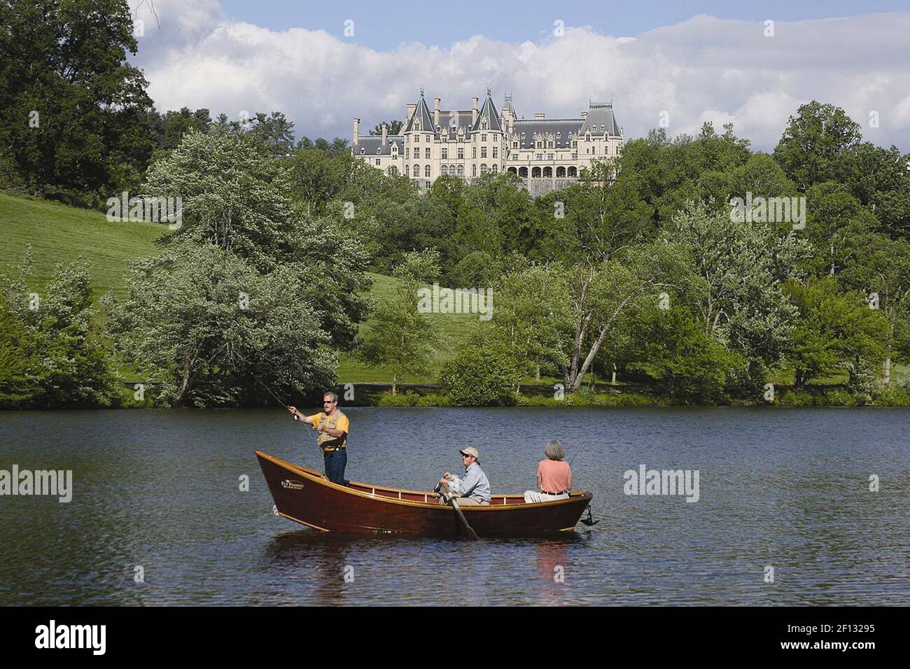 Flyfishing school is one of the activities offered at Biltmore Estate, which also features a