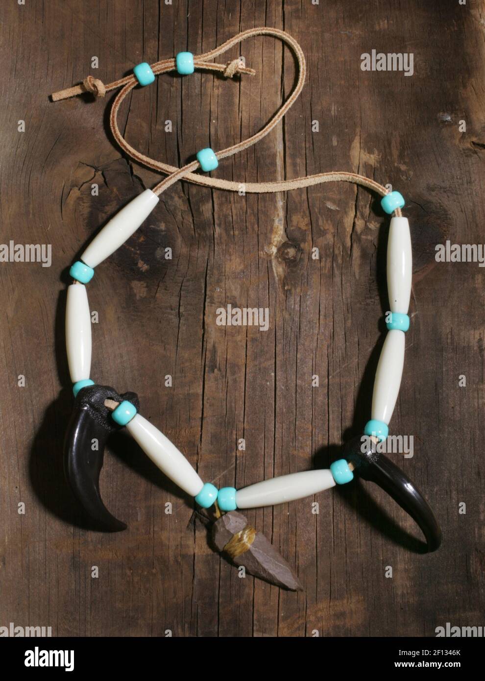 Make this hunting party necklace with a kit from Realeather Crafts to ...