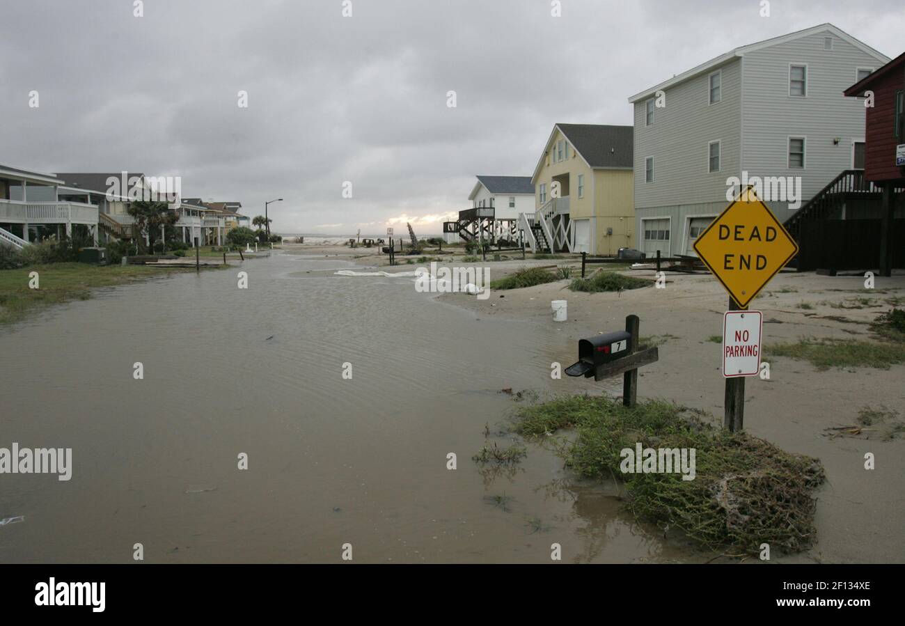 Streets Flooded After Torrential Rains From Tropical Storm Hanna In ...