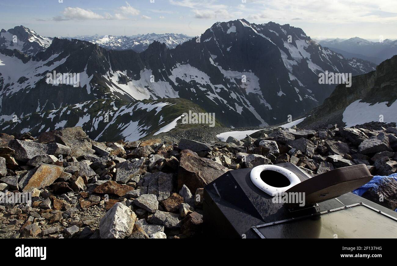 "One of the world's most beautiful toilets," exclaimed a hiker when