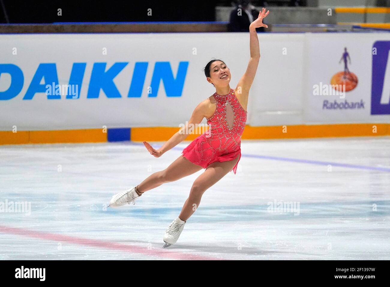 Emmy Ma (TPE), during Challenge Cup Figure Skating on February 25, 2021