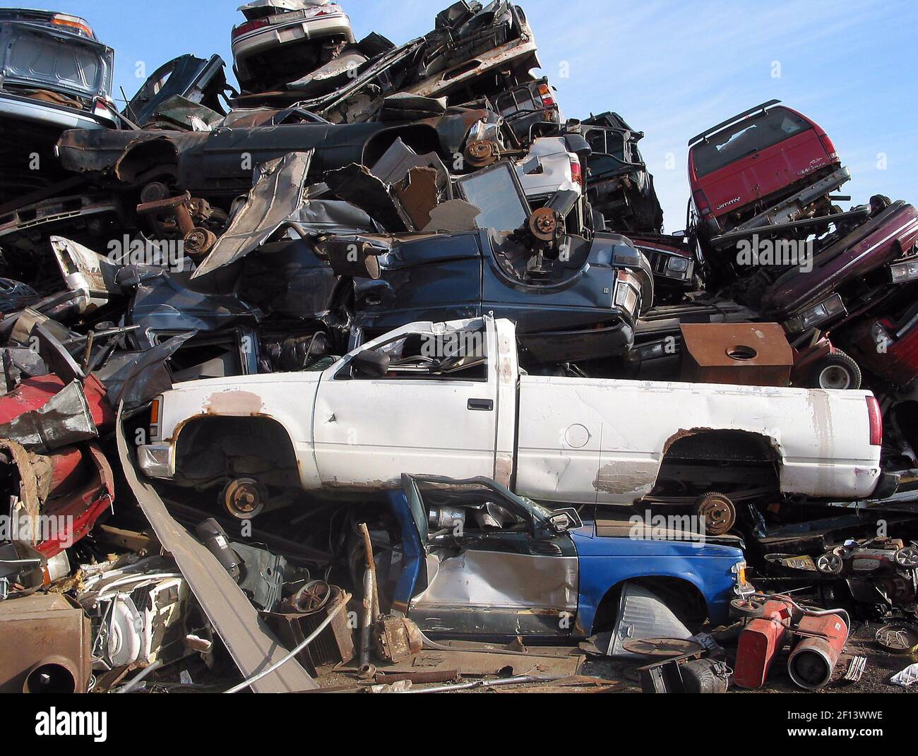 Yesterday's car graveyard is today's cash pile as scrap metal prices