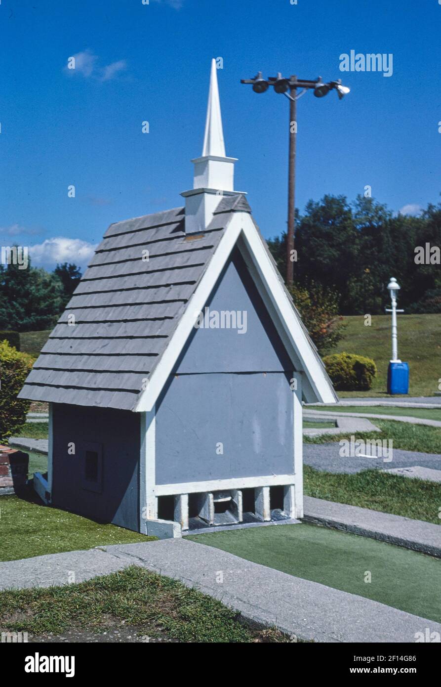 Church Baker's mini golf Route 7 Lanesborough Massachusetts ca