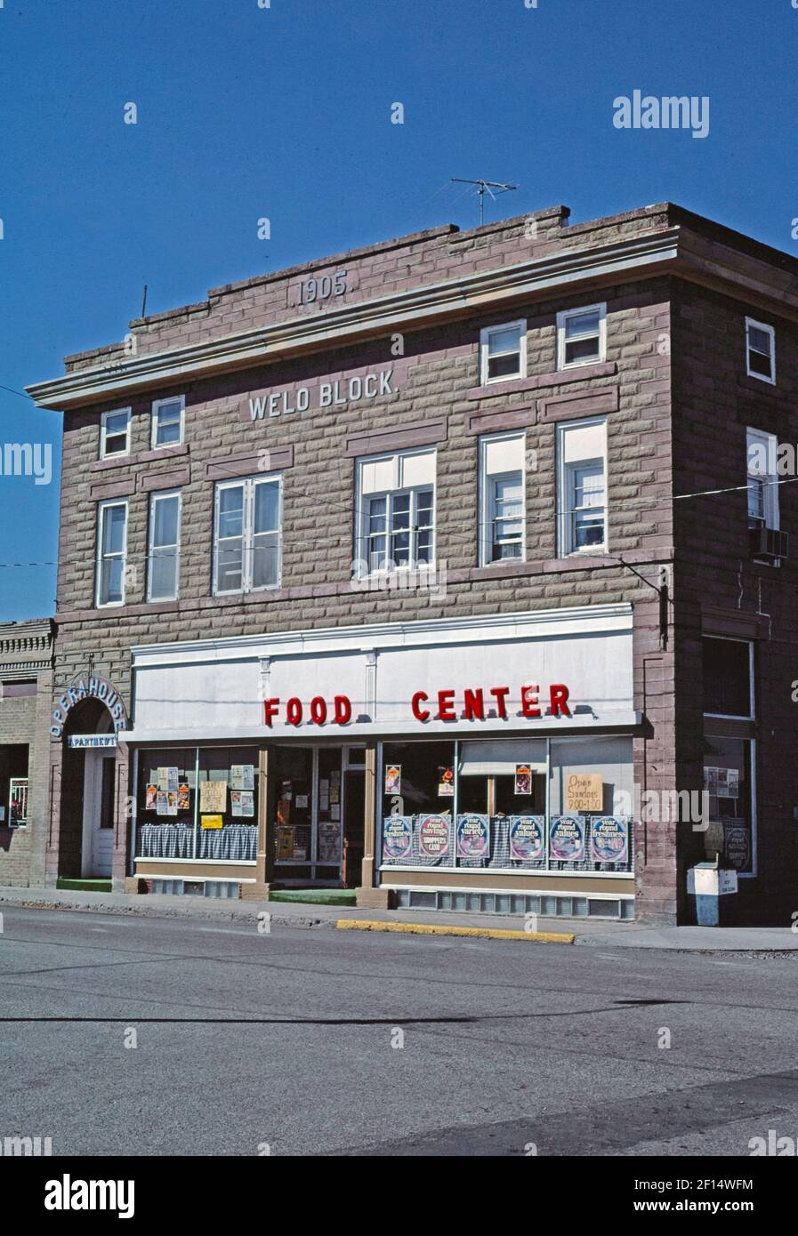 1980s downtown velva north dakota hires stock photography and images