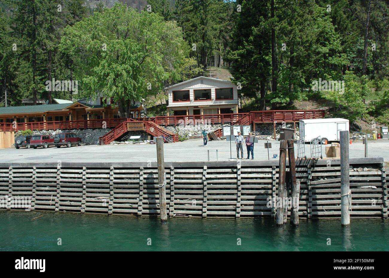 The Stehekin Landing Resort offers a lodge, restaurant and pastry shop