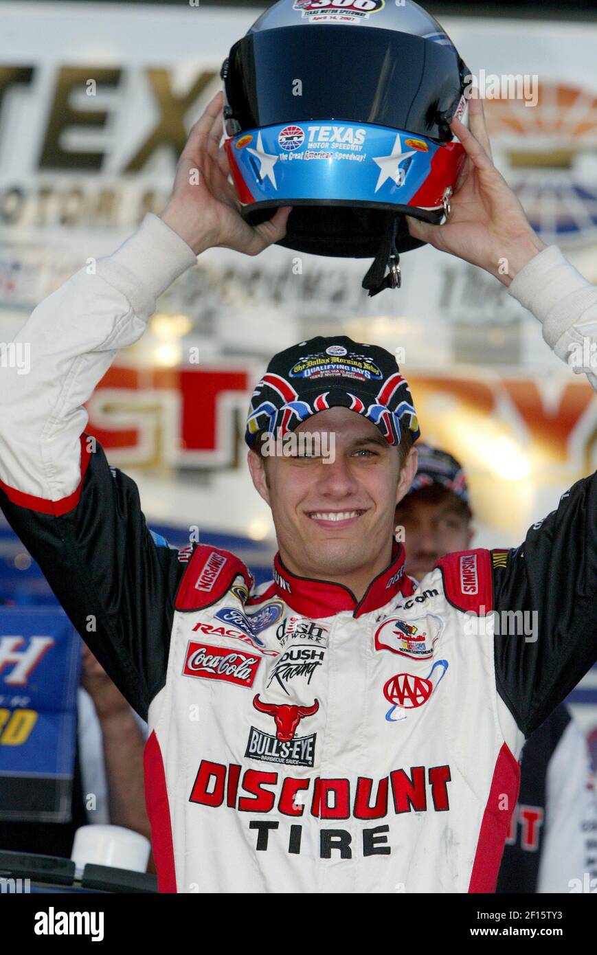 David Grogan Racing David Ragan won the pole for the NASCAR Busch Series qualifying for the ...