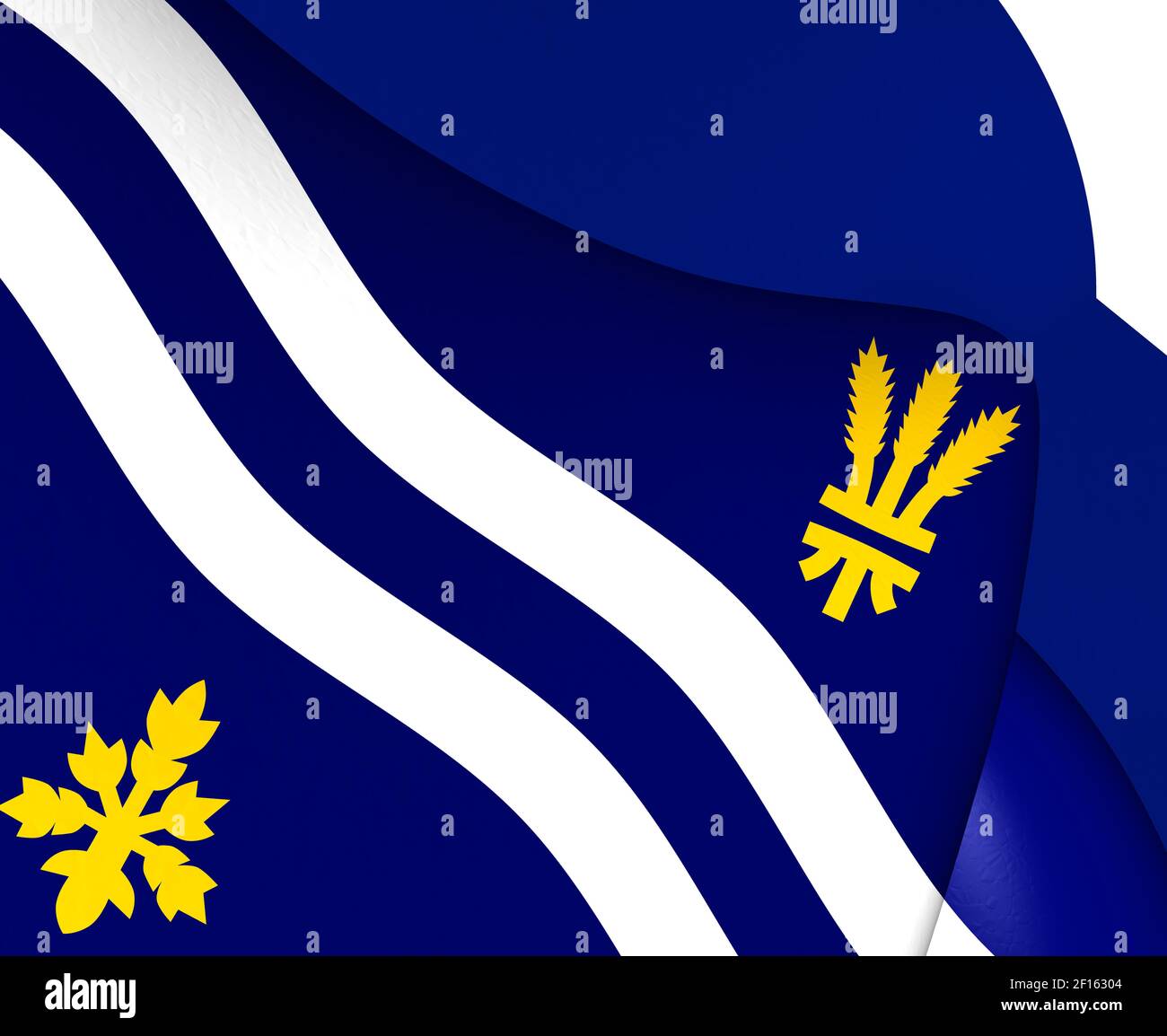 Flag of Oxfordshire Stock Photo - Alamy