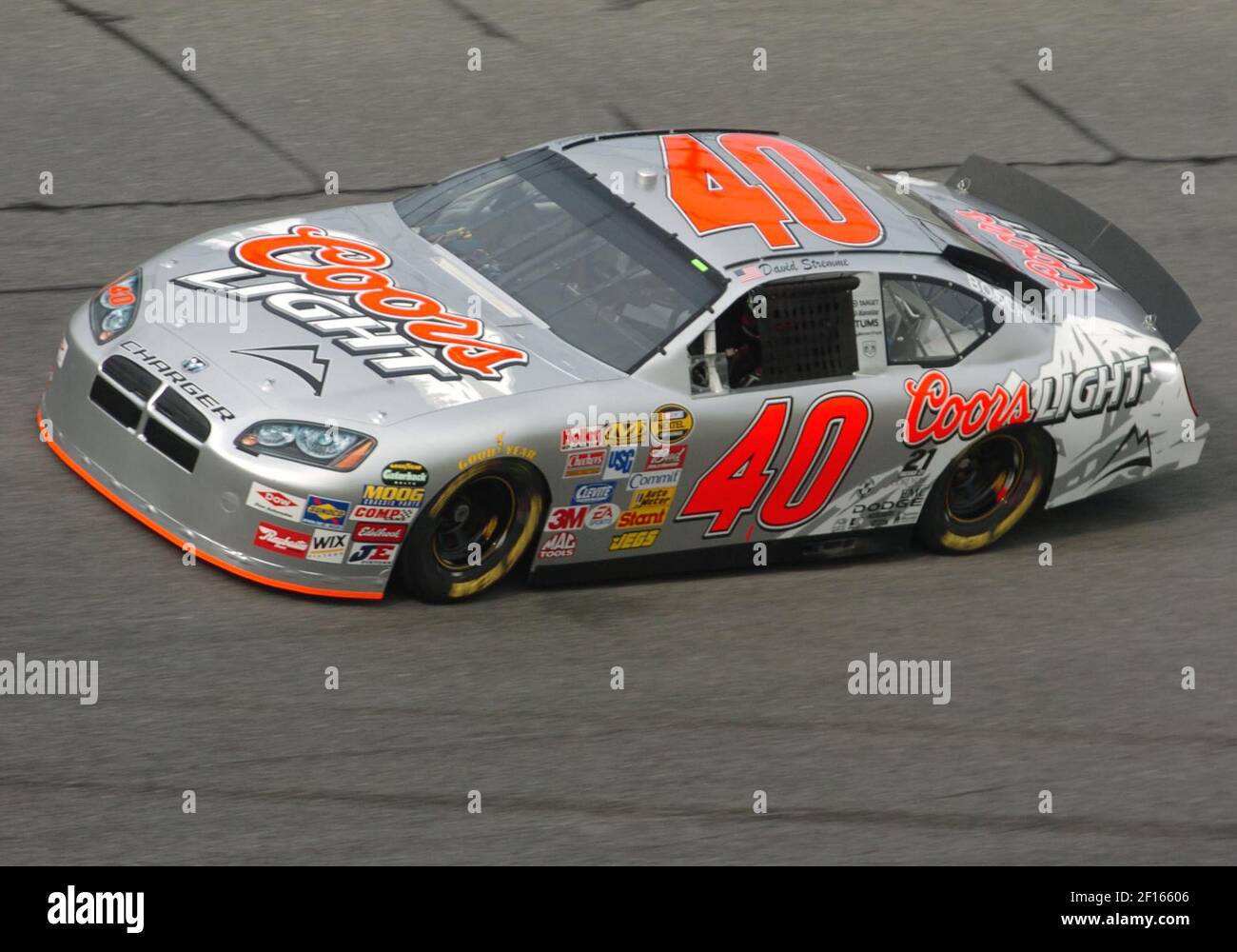 David Stremme Drives The (40) Coors Light Dodge Car During Qualifying ...