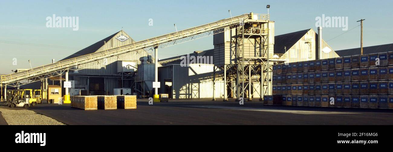 The Blue Diamond facility in Salida, California, has hightech