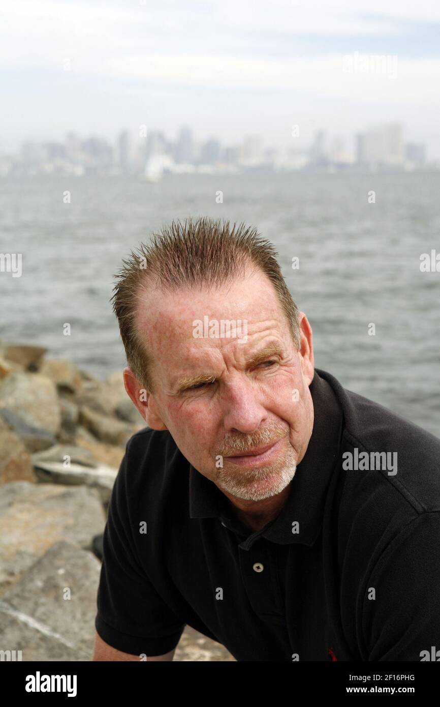 Bob Hamer, a retired FBI agent who mainly worked undercover, is shown