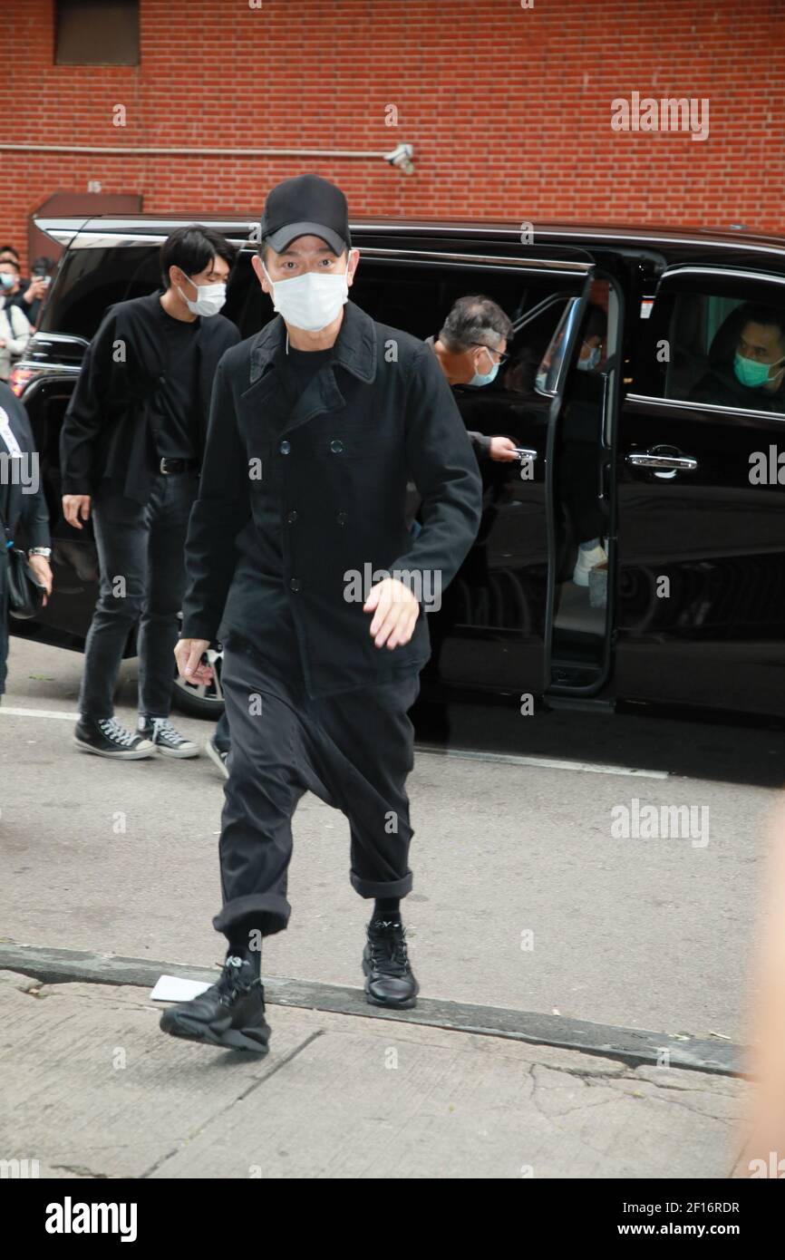 Hong Kong actor, singersongwriter and film producer Andy Lau Takwah