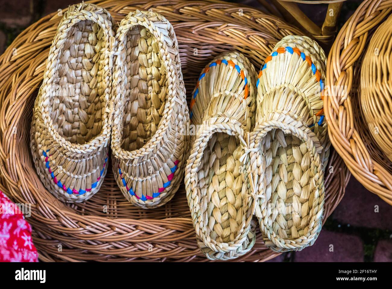 Indigenous Paisley Sky Slide Sandals