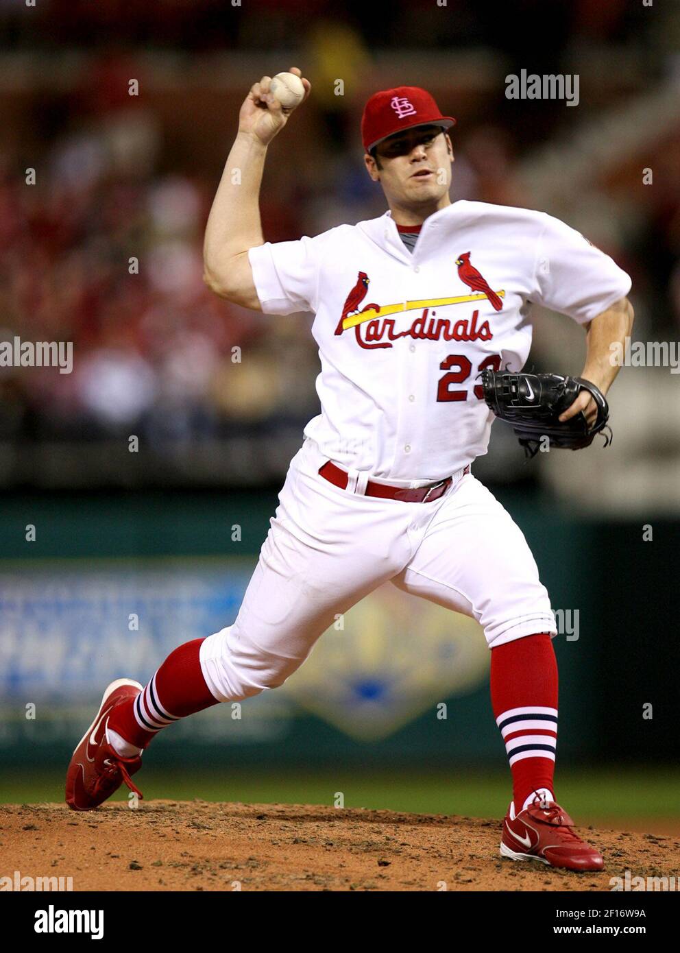 St. Louis Cardinals starting pitcher Anthony Reyes pitches against the ...