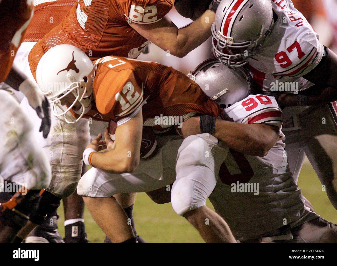 Career in a Year Photos 1997: A star on the helmet at Texas Stadium