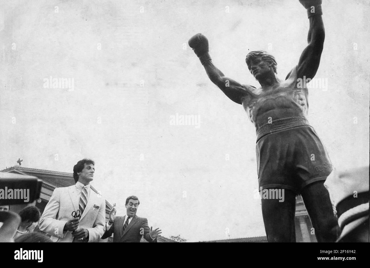In this 1982 file photograph, Mayor William Green and actor Sylvester