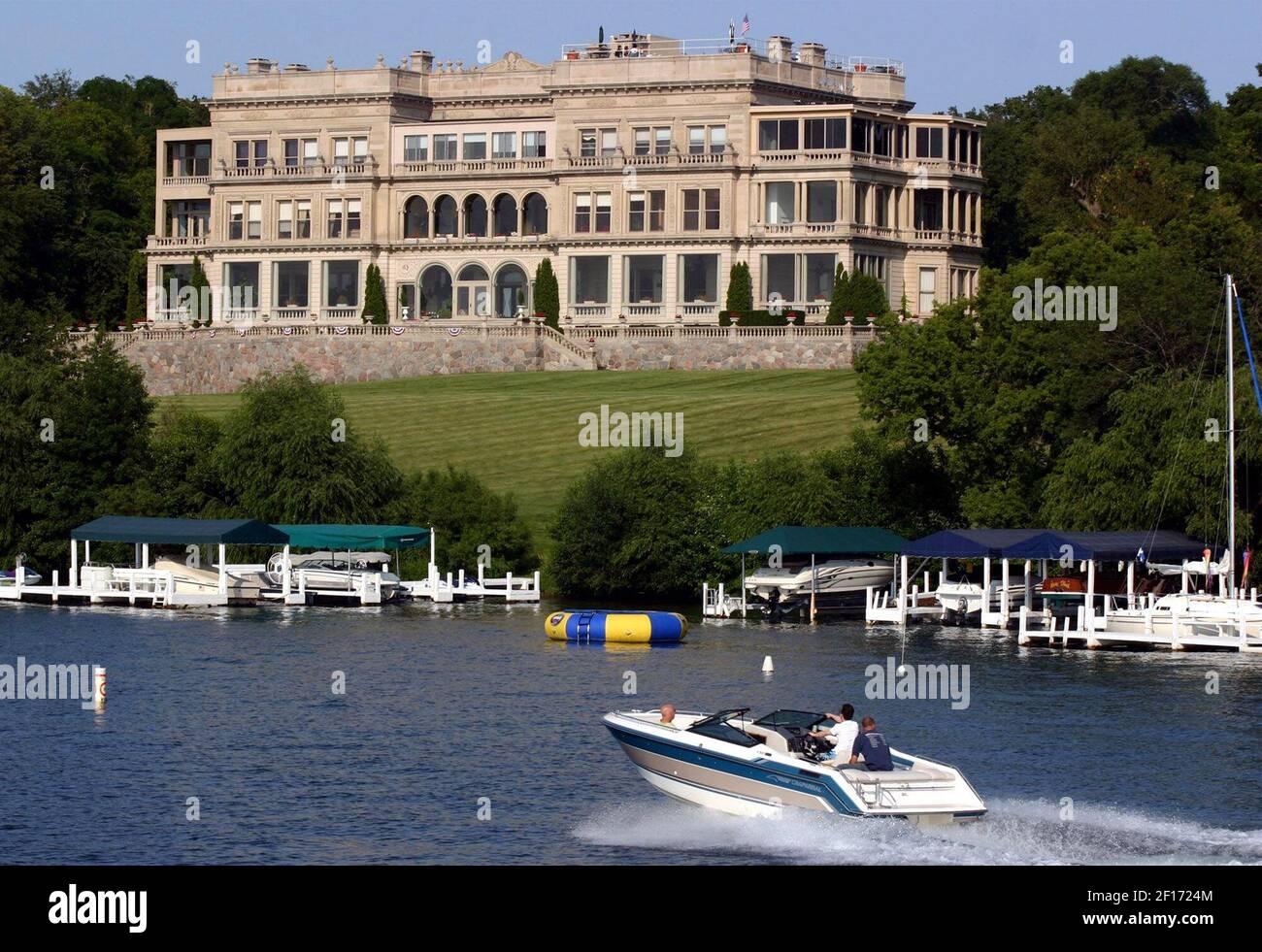 Younglands, also known as Stone Manor, is the largest mansion on Lake