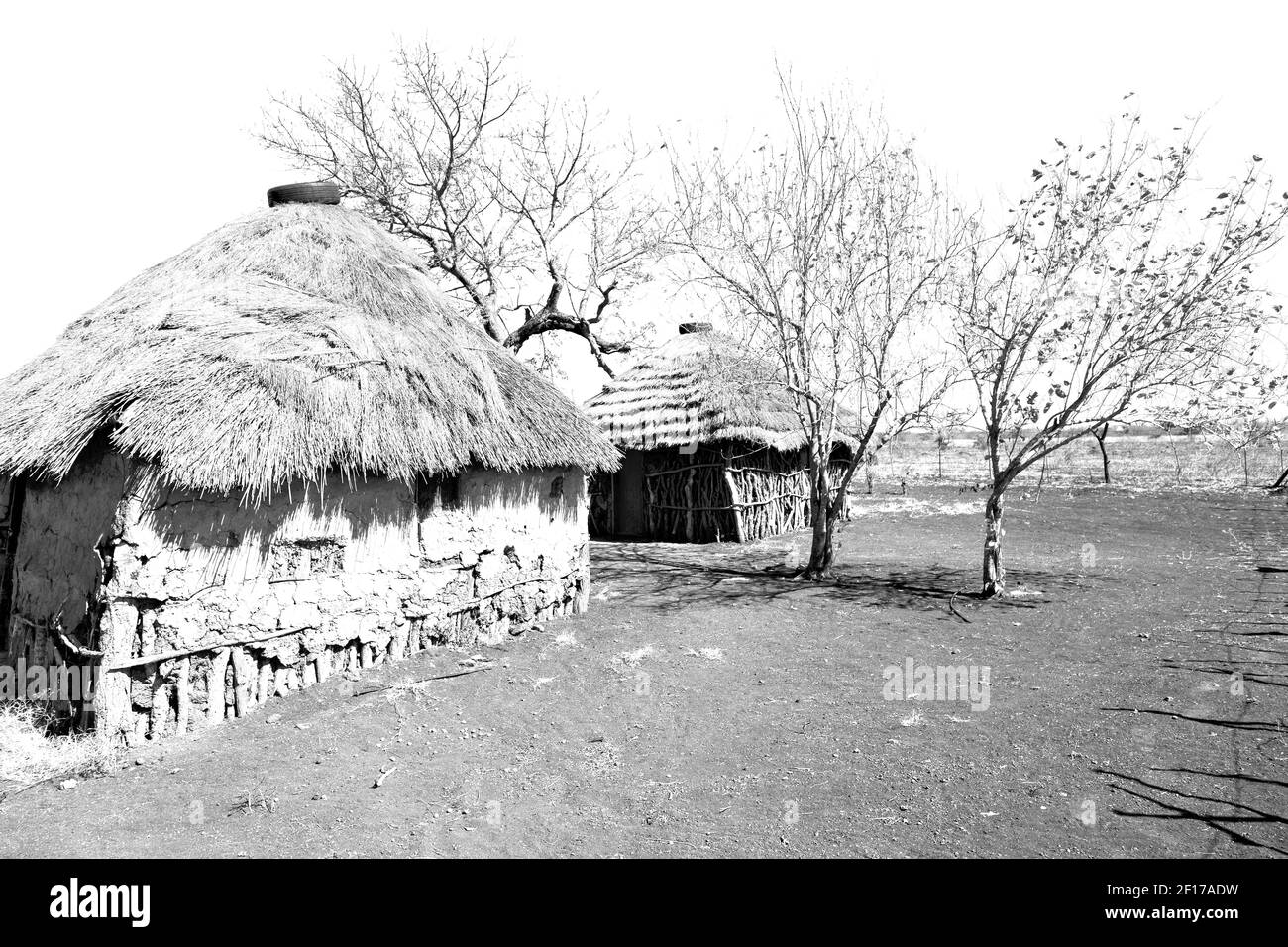 African courtyard Black and White Stock Photos & Images - Alamy