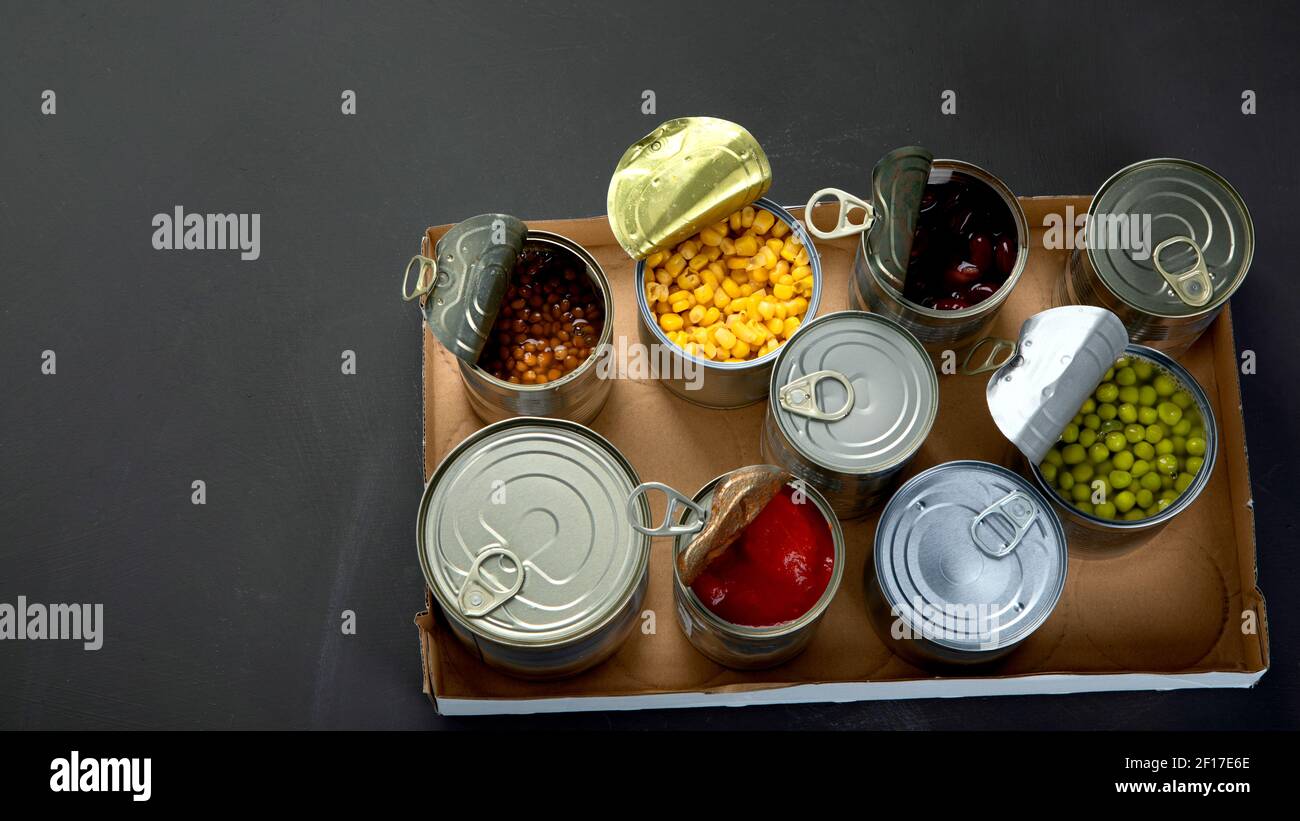 Tinned peas meat hires stock photography and images Alamy